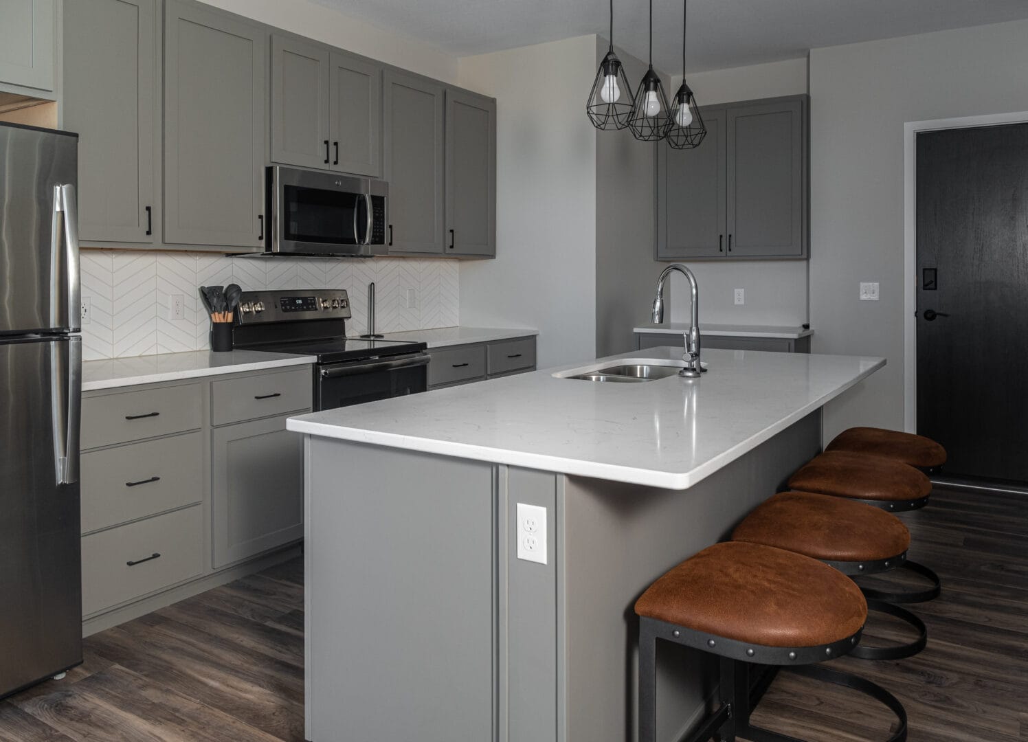 Large Kitchen at Dillard Apartment