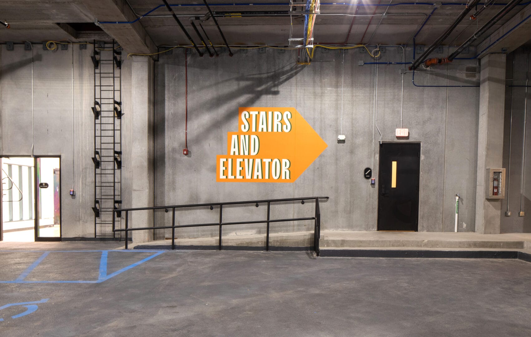 Heated Parking Garage