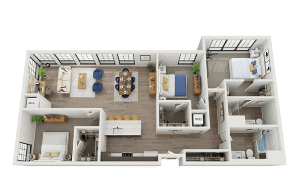 The Landing at 1001 NP_3A_Type B_Optimized