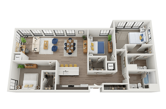 The Landing at 1001 NP_3A_Type B_Optimized