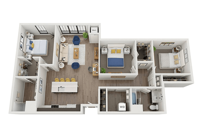 The Landing at 1001 NP_3D_Type B_Optimized