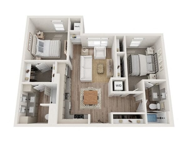 Kesler_2 Bed_B1_Unit 3111_Optimized